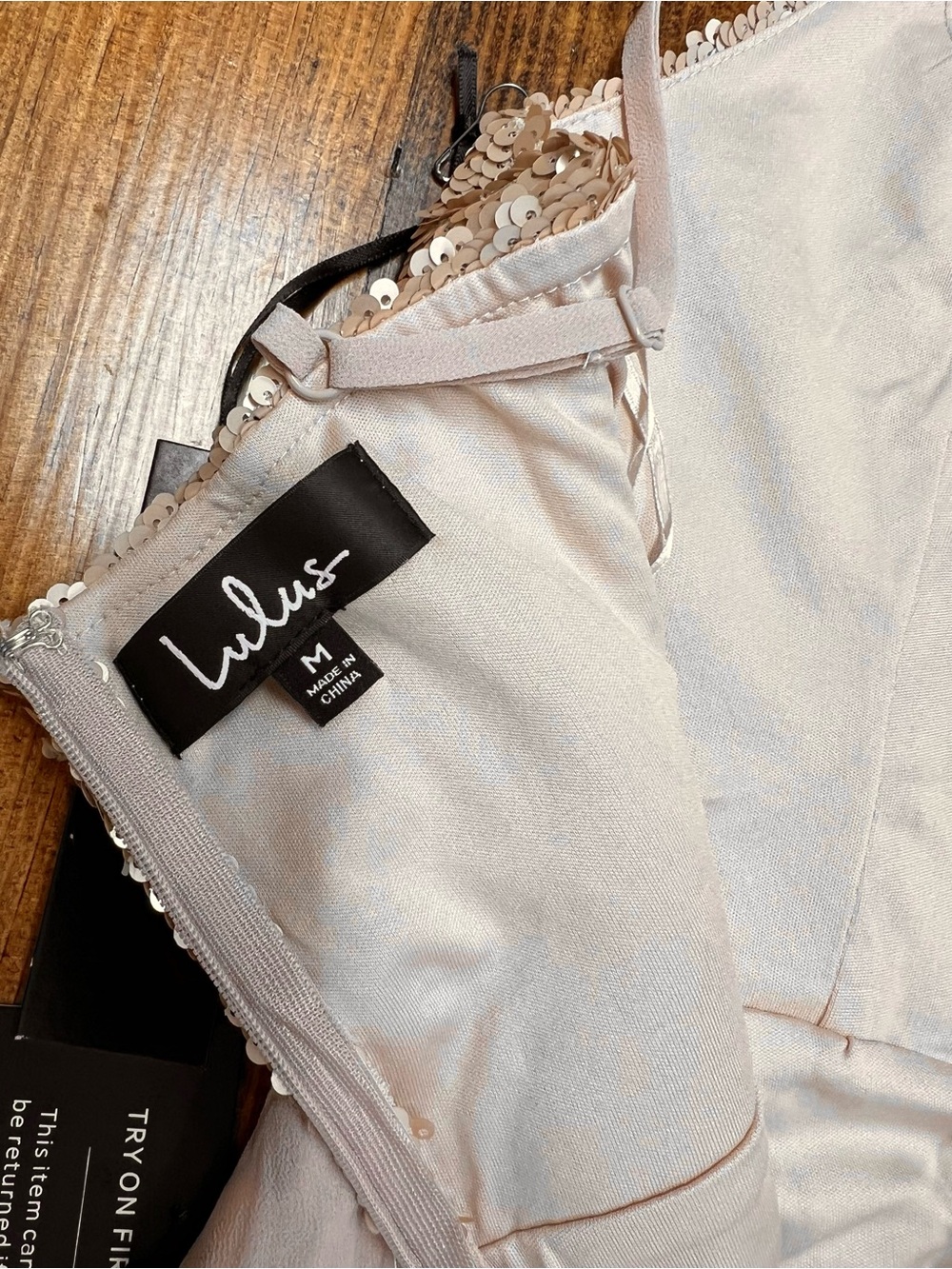 Lulus The Best Part Matte Gold Sequin Maxi Dress Size Medium - Picture 12 of 15